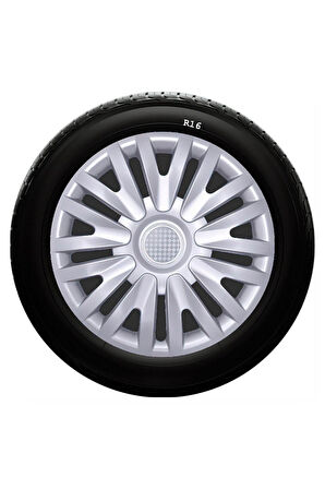Mazda Uyumlu 16 Inc Kırılmaz SKS Jant Kapağı 1 Takım 4 Adet No:412