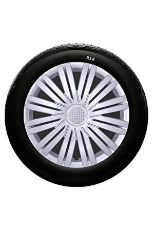 Tata Uyumlu 16 Inç Kırılmaz SKS Jant Kapağı 1 Takım 4 Adet No:422