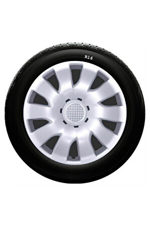 Seat Uyumlu 16 Inc Kırılmaz SKS Jant Kapağı 1 Takım 4 Adet No:425