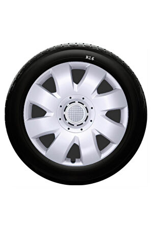 Seat Uyumlu 16 Inc Kırılmaz SKS Jant Kapağı 1 Takım 4 Adet No:426