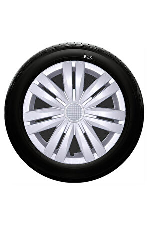 Seat Uyumlu 16 Inç Kırılmaz SKS Jant Kapağı 1 Takım 4 Adet No:427