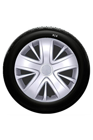 Chevrolet Uyumlu 16 Inç Kırılmaz SKS Jant Kapağı 1 Takım 4 Adet No:428