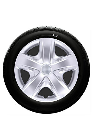 Alfa Romeo Uyumlu 17 Inç Kırılmaz SKS Jant Kapağı 1 Takım 4 Adet No:500