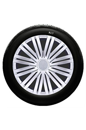 Fiat Uyumlu 17 Inc Kırılmaz SKS Jant Kapağı 1 Takım 4 Adet No:502