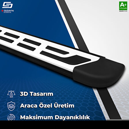 S-Dizayn Chery Omoda5 S-Plus Gri Yan Basamak 183 Cm Etekli 2022 Üzeri