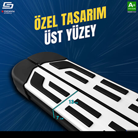 S-Dizayn Nissan X-Trail T33 S-Plus Gri Yan Basamak 183 Cm 2022 Üzeri