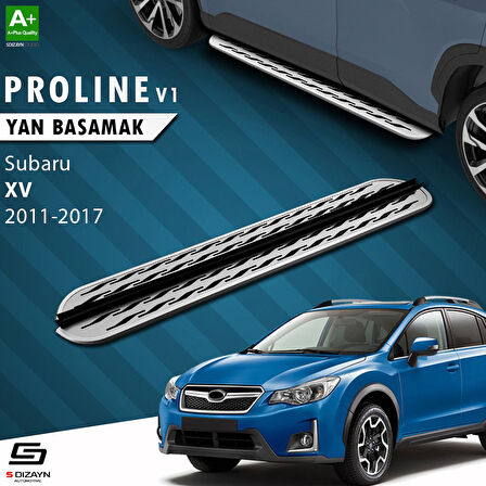 S-Dizayn Subaru XV OEM Still Pro V2 Aluminyum Yan Basamak 173 Cm 2011-2017