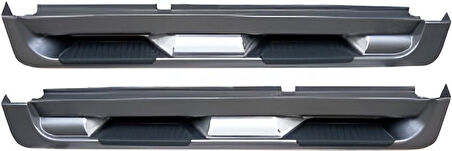 Hyundai Santa Fe 2004-2006 Uyumlu Oe Style Gri Yan Basamak (İthal)