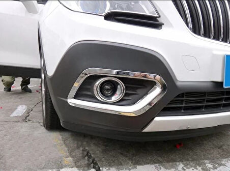Opel Mokka 2013 - 2016 Uyumlu Ön Sis Lambası Krom Kaplama (ithal)