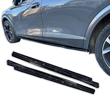 Cupra Formentor Uyumlu Araca Özel Yan Marşpiyel Altı Lip (Parlak Siyah Boyalı)