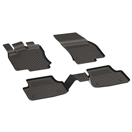 Seat Ateca 2017+ / Cupra Ateca 2018+ Uyumlu SAHLER Araca Özel 4.5D Havuzlu Oto Paspas