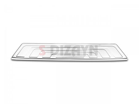 S-Dizayn Mercedes X-Class Krom Arka Tampon Eşiği 2017 Üzeri A+ Kalite