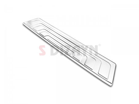 S-Dizayn Mercedes X-Class Krom Arka Tampon Eşiği 2017 Üzeri A+ Kalite