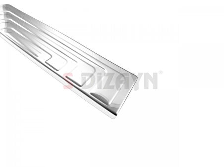 S-Dizayn Mercedes X-Class Krom Arka Tampon Eşiği 2017 Üzeri A+ Kalite