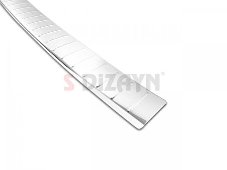 S-Dizayn Volvo XC90 Krom Arka Tampon Eşiği 2002-2015 A+ Kalite