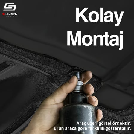 S-Dizayn Ssangyong Musso Çelik Karter Muhafaza Koruma 2018 Üzeri A+ Kalite