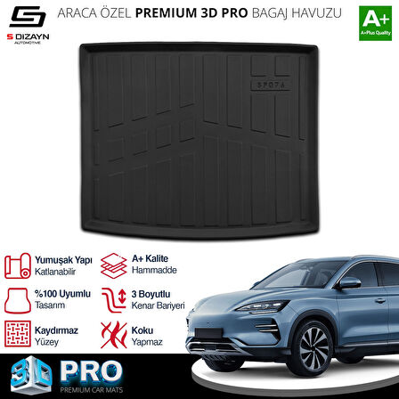 S-Dizayn Byd Seal-U 3D Pro Bagaj Havuzu 2024 Üzeri A+ Kalite