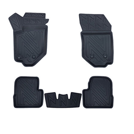 Citroen C4x 2023 ve Sonrası Premium Seri Araca Özel 3D Havuzlu Oto Paspas