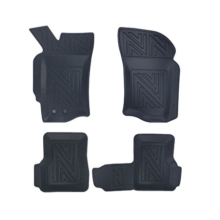 Fiat Palio 1996-2011 Premium Seri Araca Özel 3D Havuzlu Oto Paspas