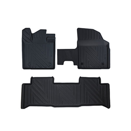 Togg T10X 2023 ve Sonrası Premium Seri Araca Özel 3D Havuzlu Oto Paspas