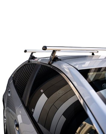 Nissan Qashqai (J12) 2021 ve Sonrası Turtle Mexfit Oluklu ara atkı tavan barı GRİ