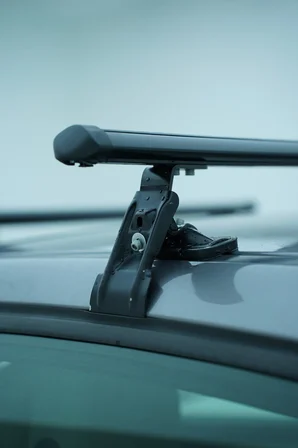 Kia Stinger 2018-2023 Arası Turtle Mexfit Oluklu ara atkı tavan barı SİYAH