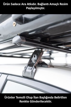Peugeot 3008 2021 ve Sonrası kapı arası sıkıştırma Turtle Mexfit ara atkı tavan barı SİYAH