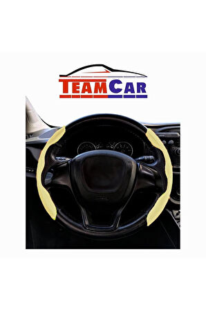 Oto Direksiyon Kaydırmaz Spor Kapak Bej Tüm Araçlara Uyumlu