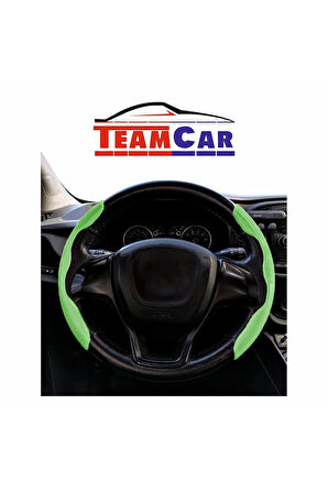 Oto Direksiyon Kaydırmaz Spor Kapak Fosfor Yeşil Tüm Araçlara Uyumlu