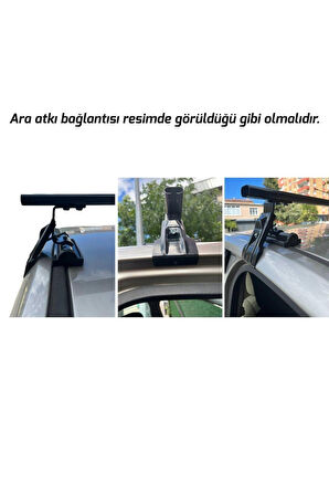 Oto Tavan Sepeti Ve Oluksuz Ara Atkı Tavan Çıtası Olmayan Araçlara