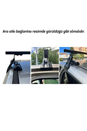 Nissan Juke Tavan Sepeti Ve Oluksuz Ara Atkı Tavan Çıtasız Araçlara