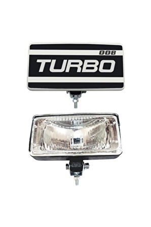 Turbo 008 Oto Sis Farı Beyaz Camlı 1 Adet