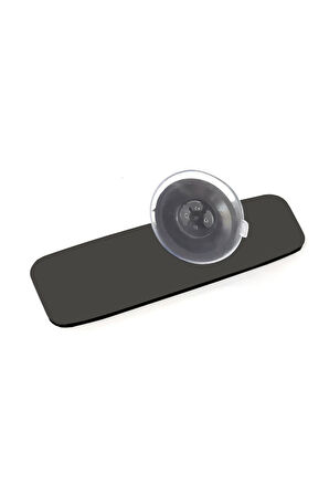 Oto Iç Dikiz Aynası Vantuzlu Ayna Düz Cam 20 Cm