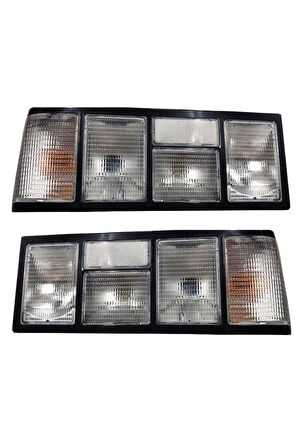 Tofaş Doğan Slx 95 Şahin Stop Lambası Beyaz Sağ Sol Duysuz Takım