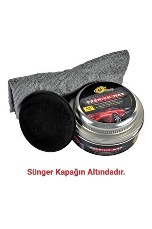 Wax Premium Oto Cila 230 Gr Mikrofiber Bezli