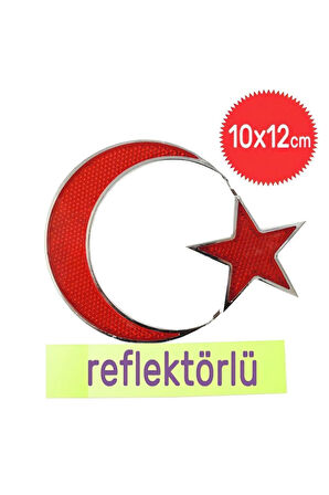 Oto Arma Türk Bayrağı Ay Yıldız Reflektörlü