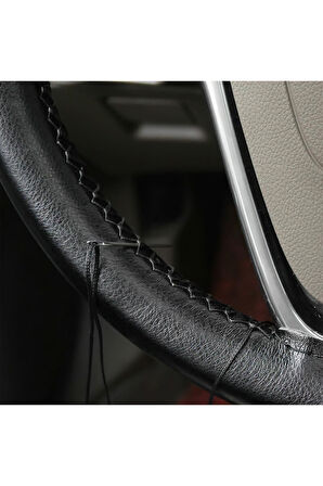 Honda Civic 7 01-05 Dikmeli Hakiki Deri Direksiyon Kılıfı