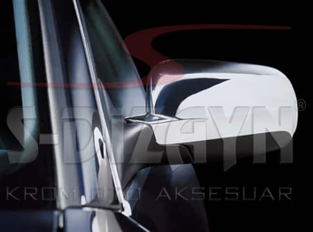 S-Dizayn VW Golf 4 Abs Krom Ayna Kapağı 2 Prç 1998-2004