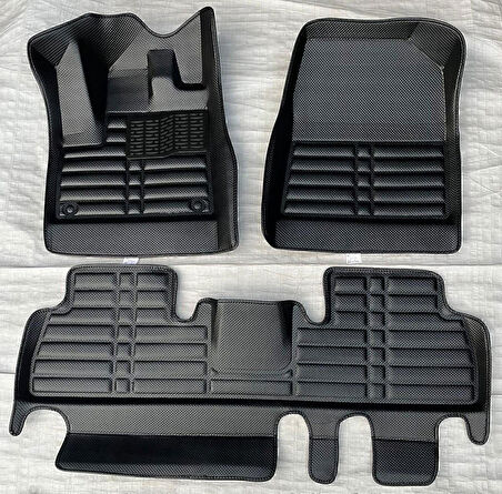 Peugeot 408 2025 Sonrası 5D Havuzlu Karbon Dizayn Paspas Seti