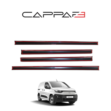 Fiat Doblo Kısa Şase 2023- Yılı ve Sonrası Uyumlu Marşpiyel 4 Parça