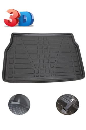 Volkswagen Golf 7 2013-2020 Uyumlu LINER Araca Özel 3D Alt Bagaj Havuzu - Golf 7