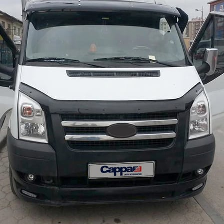 Transit 2006-2013 Yıl Aralığı Uyumlu Ön Kaput Rüzgarlığı 3mm