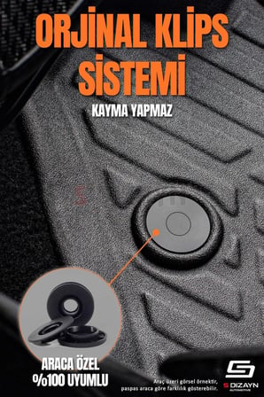 S-Dizayn Omoda Omoda 7 3D Pro Havuzlu Paspas 2025 Üzeri A+ Kalite