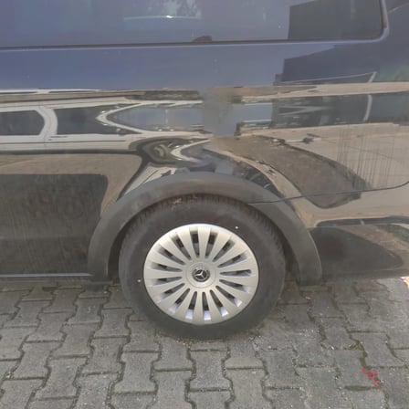 Mercedes V-Class 2019- Yılı ve Sonrası Uyumlu Çamurluk Dodik 8 Parça