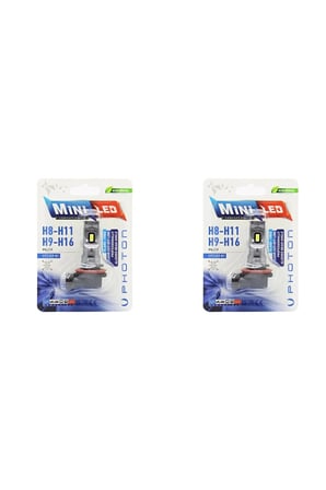 FORD Transit Custom 2012-2017 ile uyumlu Mini H11 Sis Lambası 16000 lumens