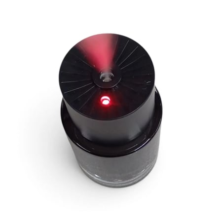 Dextel  - Şarjlı Araç İçi Aroma Difüzörü - Hava Nemlendirici - Lazerli Tavan Ambians Aydınlatmalı - Oda Ve Oto Parfümü