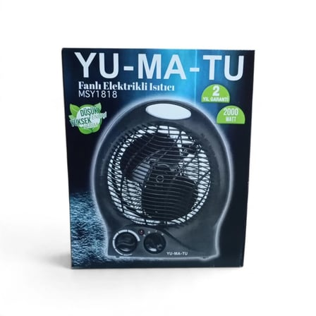 Yu-ma-tu MSY1818 2000 W Fanlı Elektrikli Isıtıcı 2 Yıl Garantili