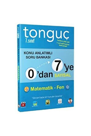 Tonguç 7. Sınıf 0'dan 7'ye Sayısal Konu Anlatımlı Soru Bankası