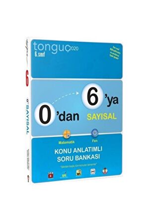 Tonguç 0'dan 6'ya Sayısal Konu Anlatımlı Soru Bankası