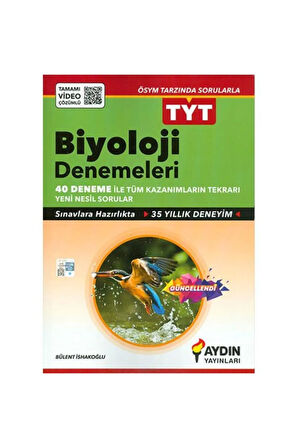Aydın Tyt Biyoloji 40'lı Deneme Tamamı Video Çözümlü